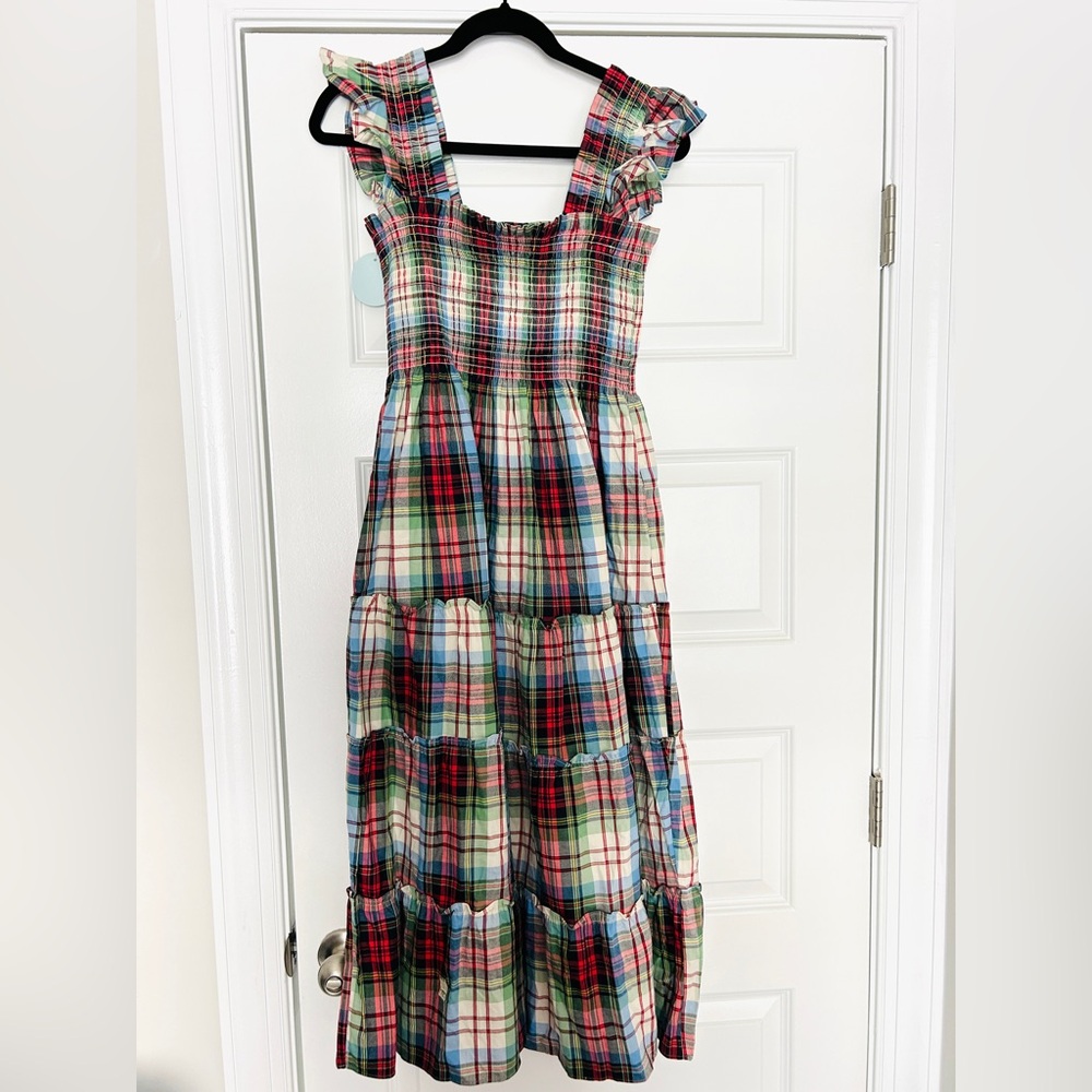 Hill House The Ellie Nap Dress - Multi Tartan - Picture 4 of 5
